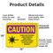 Signmission Radiation & Laser Sign, 10 in H x 14 in W, Plastic, Rectangle OS-2PACK-CR-P-1014-L-10214 - alternate 4